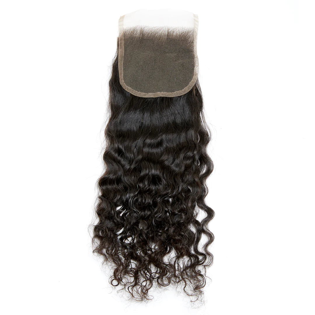 Raw Burmese Wavy Curly HD Lace Closure